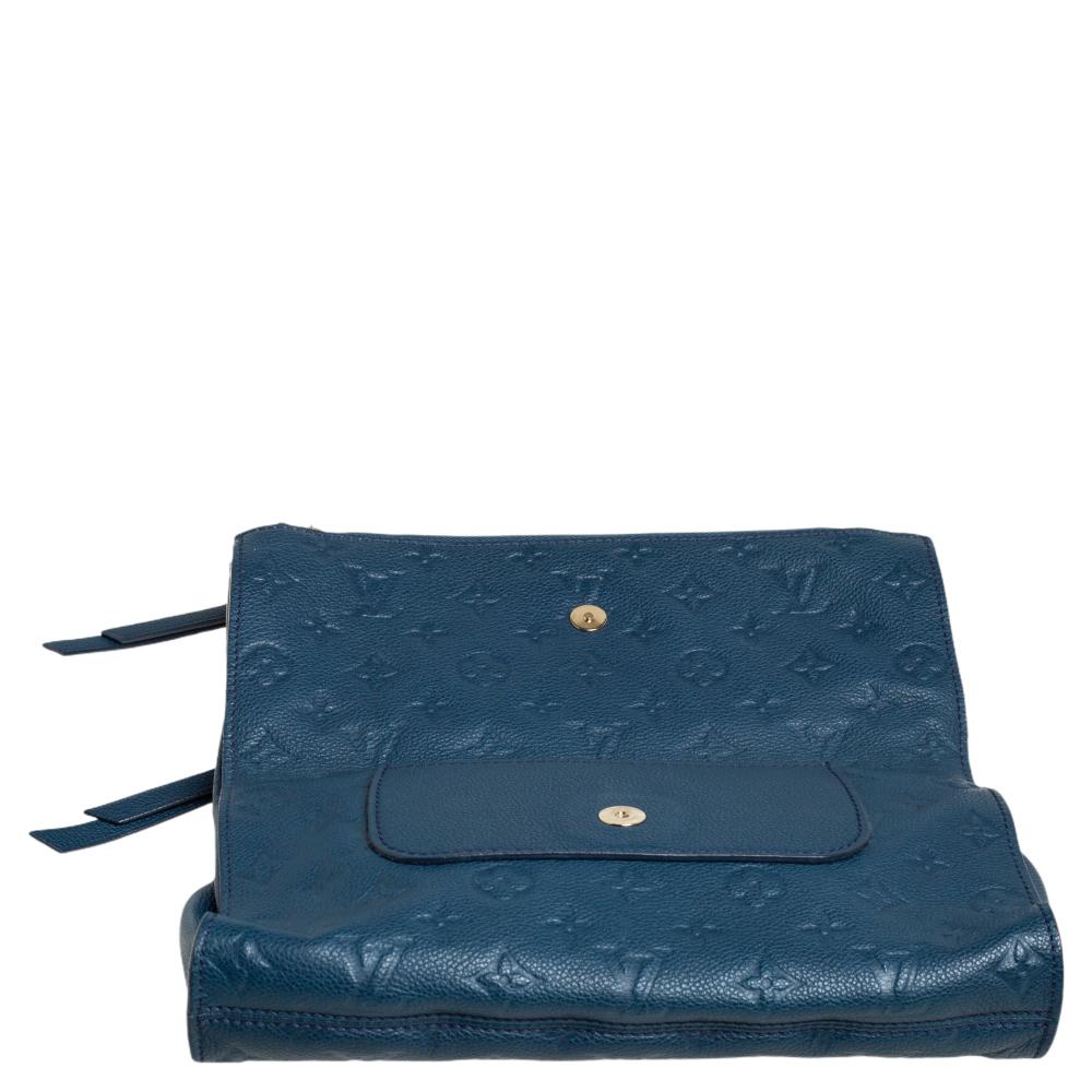 Louis Vuitton Orage Monogram Empreinte Leather Petillante Clutch 2