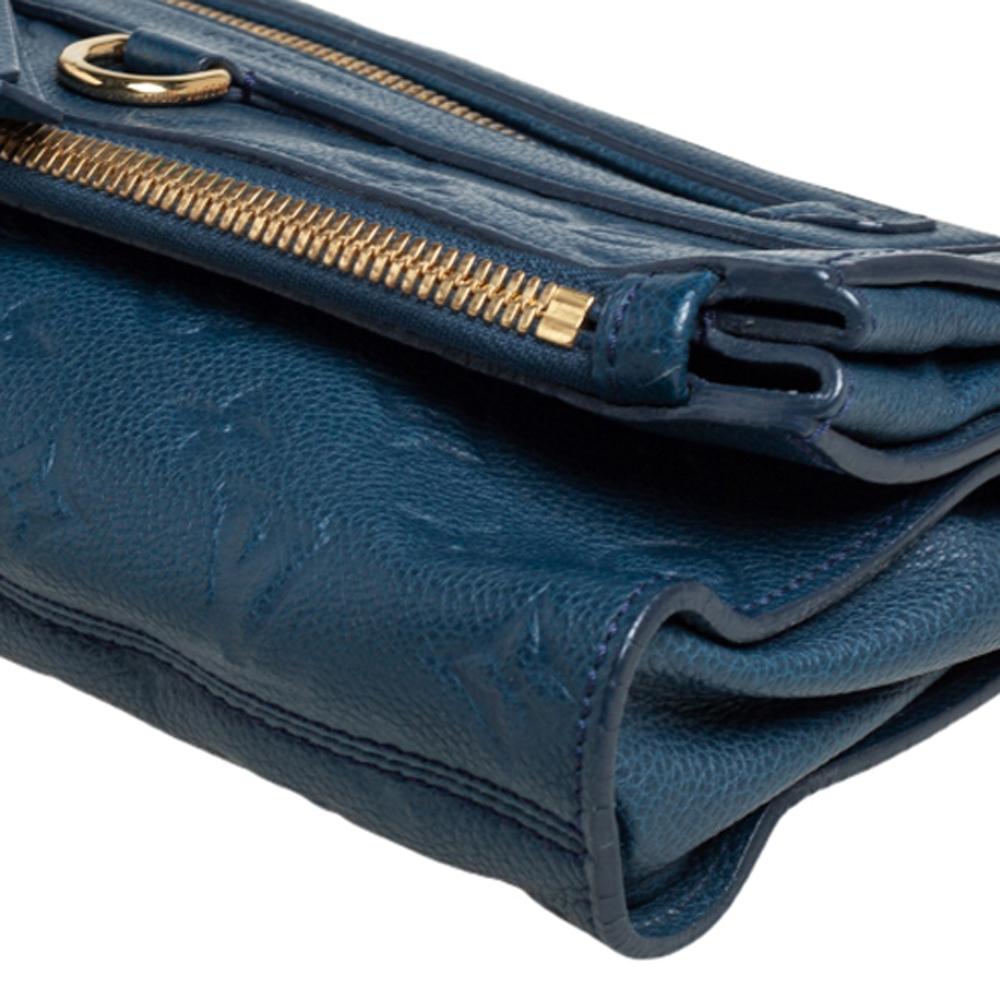 Louis Vuitton Orage Monogram Empreinte Leather Petillante Clutch 4