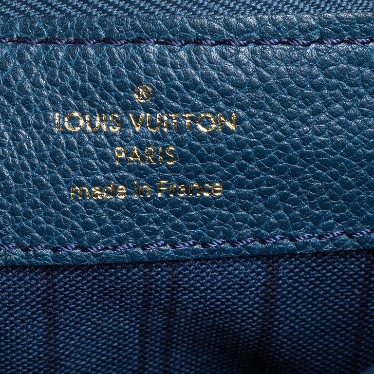 Louis Vuitton Orage Monogram Empreinte Leather Petillante Clutch