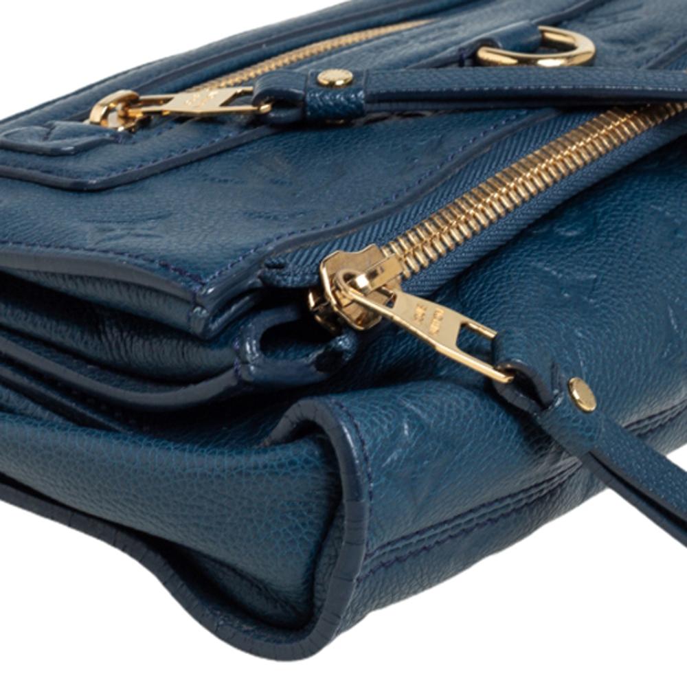 Louis Vuitton Orage Monogram Empreinte Leather Petillante Clutch 1