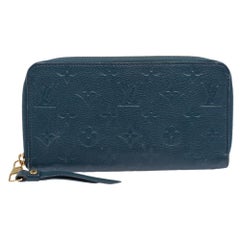 Louis Vuitton Orage Monogram Empreinte Leather Secret Long Wallet