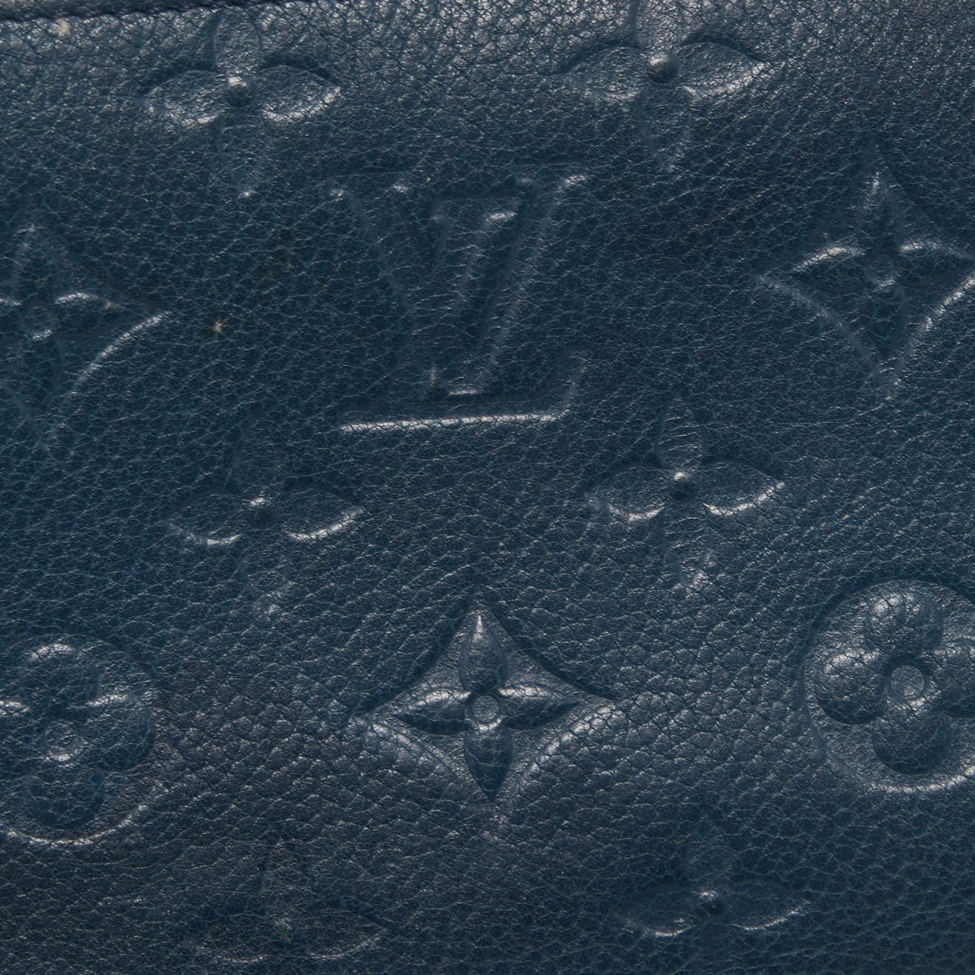Louis Vuitton Orage Monogram Empreinte Leather Zippy Wallet For Sale 8