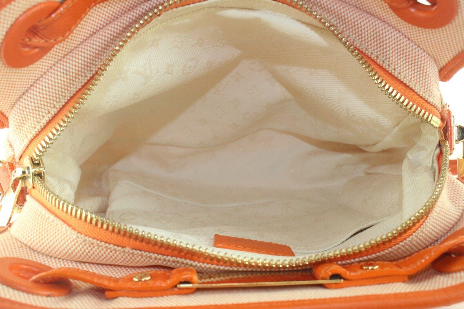 Women's Louis Vuitton Orange Articles De Voyage Travel Bag PM 2LV1010K