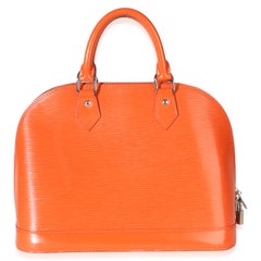 Louis Vuitton Orange Epi Alma PM