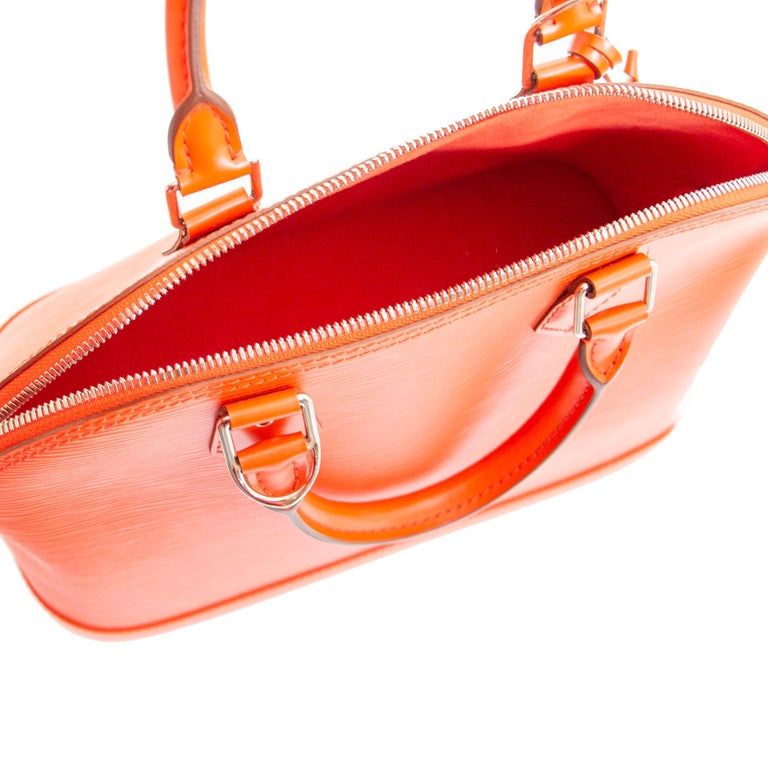 Louis Vuitton Orange Epi Alma PM For Sale at 1stDibs