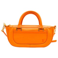 Louis Vuitton Orange Epi Leather Dhanura PM Bag