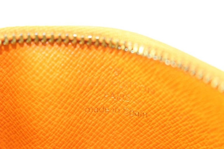 Louis Vuitton Key Pouch Epi Leather Orange 8864513