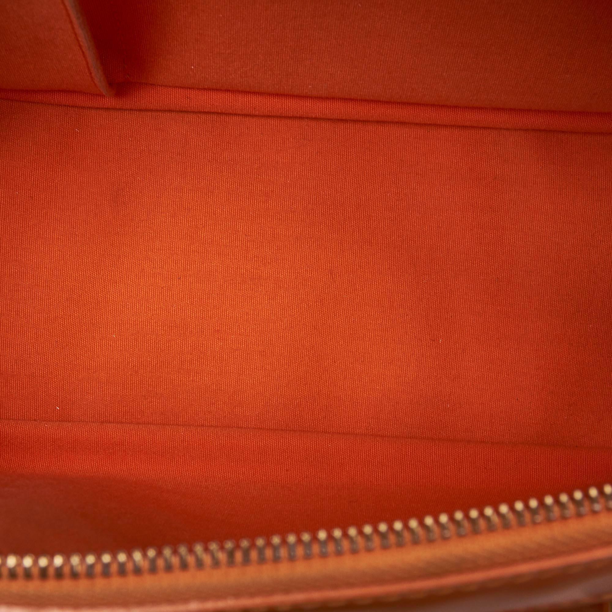 Louis Vuitton Orange Epi Leather Leather Epi Dhanura MM France w/ Dust Bag 1