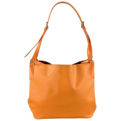LOUIS VUITTON Orange Epi Leather MANDARA MM Large Shoulder Bag at 1stDibs