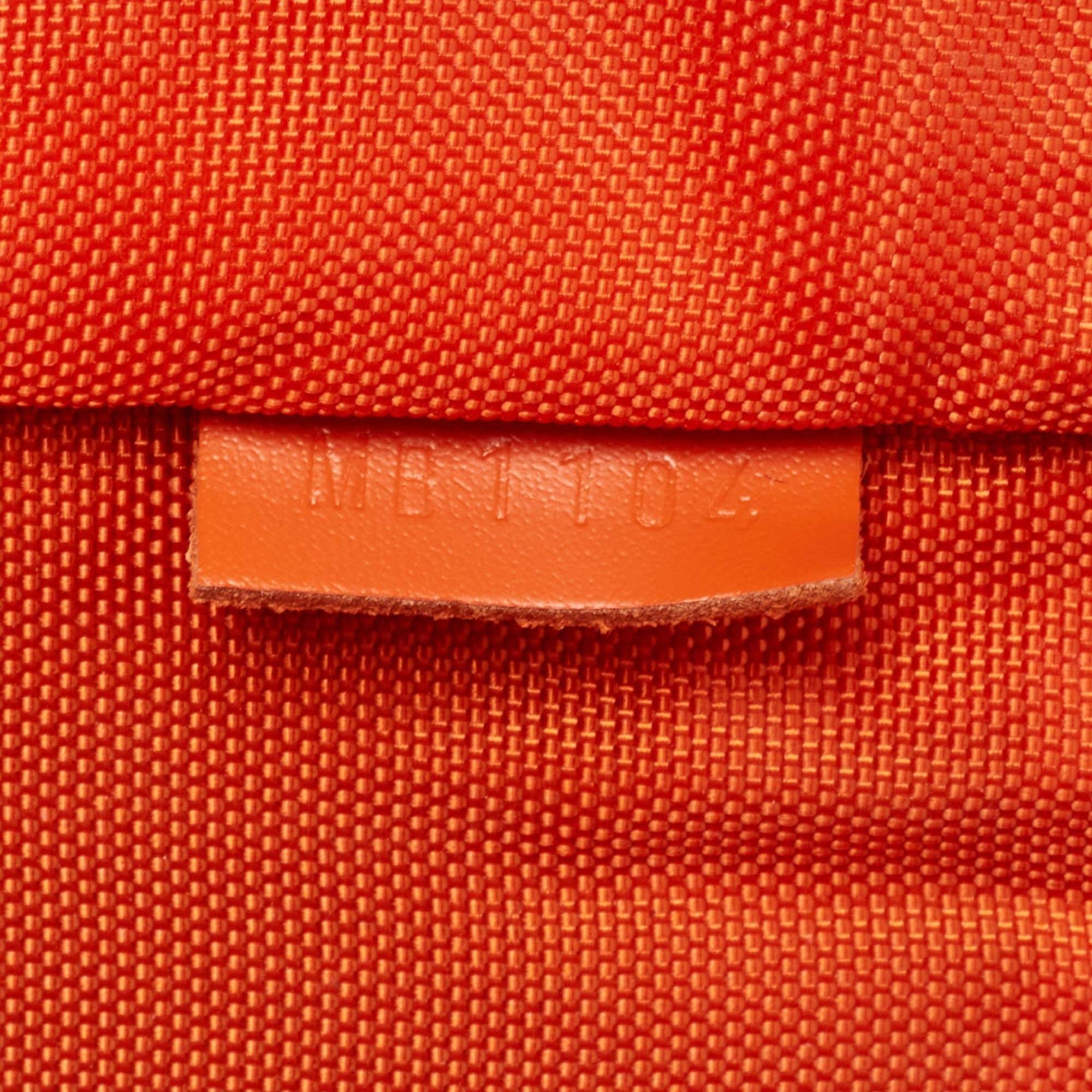 Louis Vuitton Orange Epi Leather Pegase 55 Luggage 11