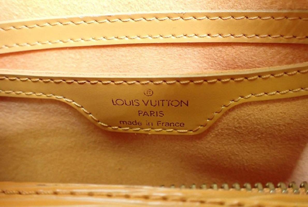 Orange Epi Leder Soufflot Umhängetasche von Louis Vuitton 3