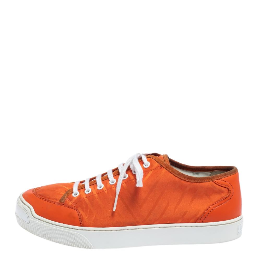louis vuitton shoes orange