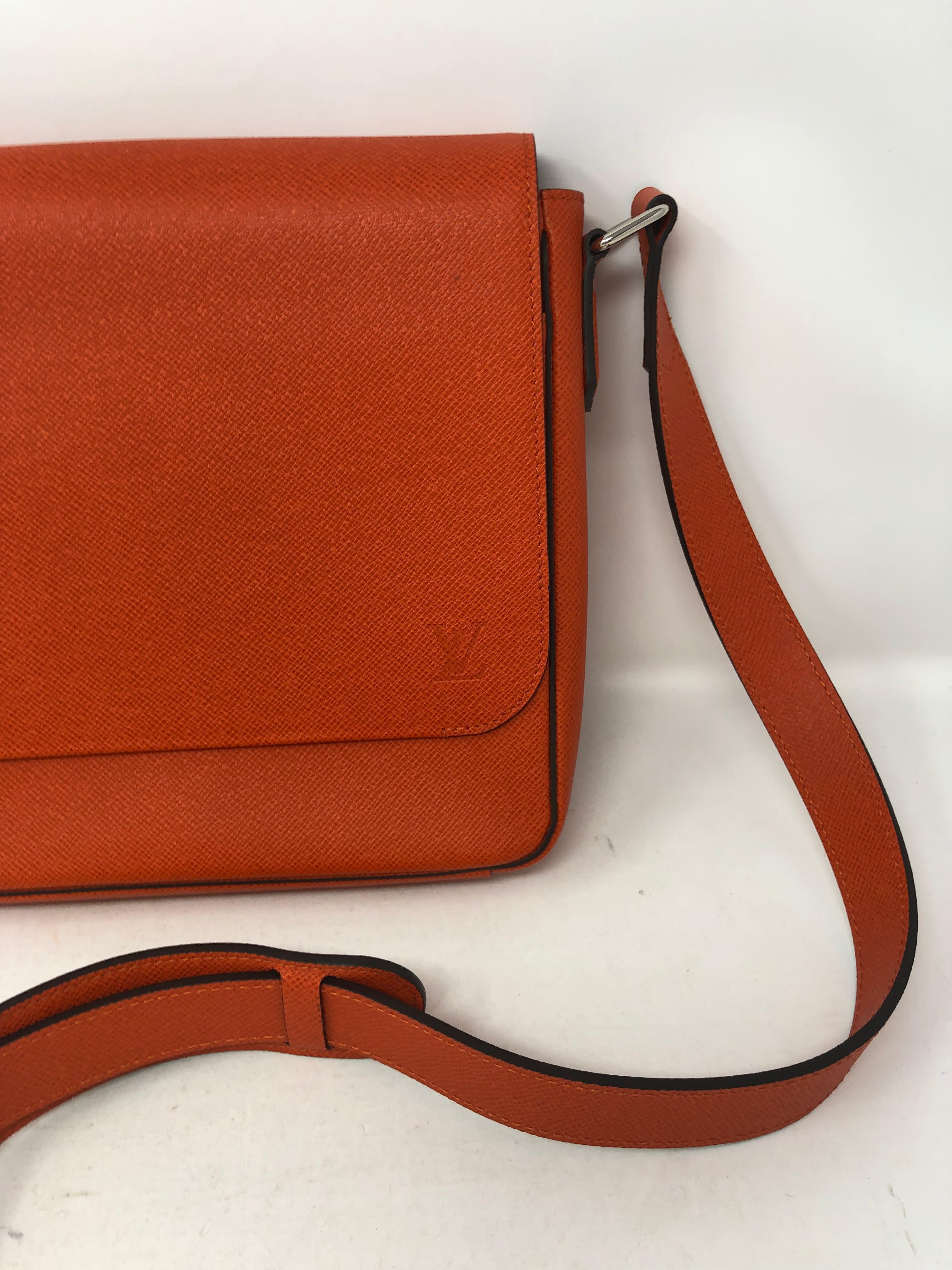 Louis Vuitton Orange Messenger Bag 2