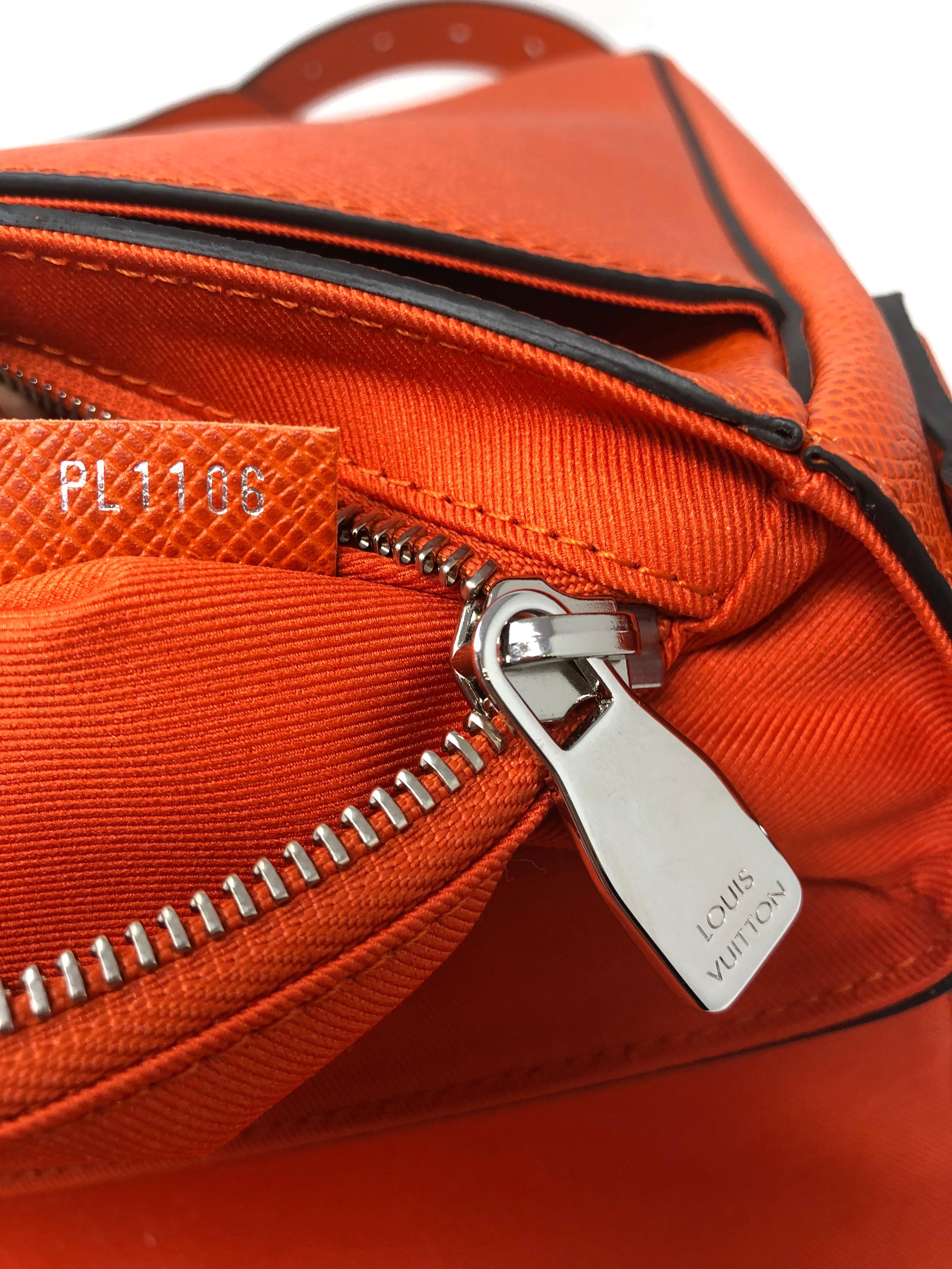 Louis Vuitton Orange Messenger Bag 3
