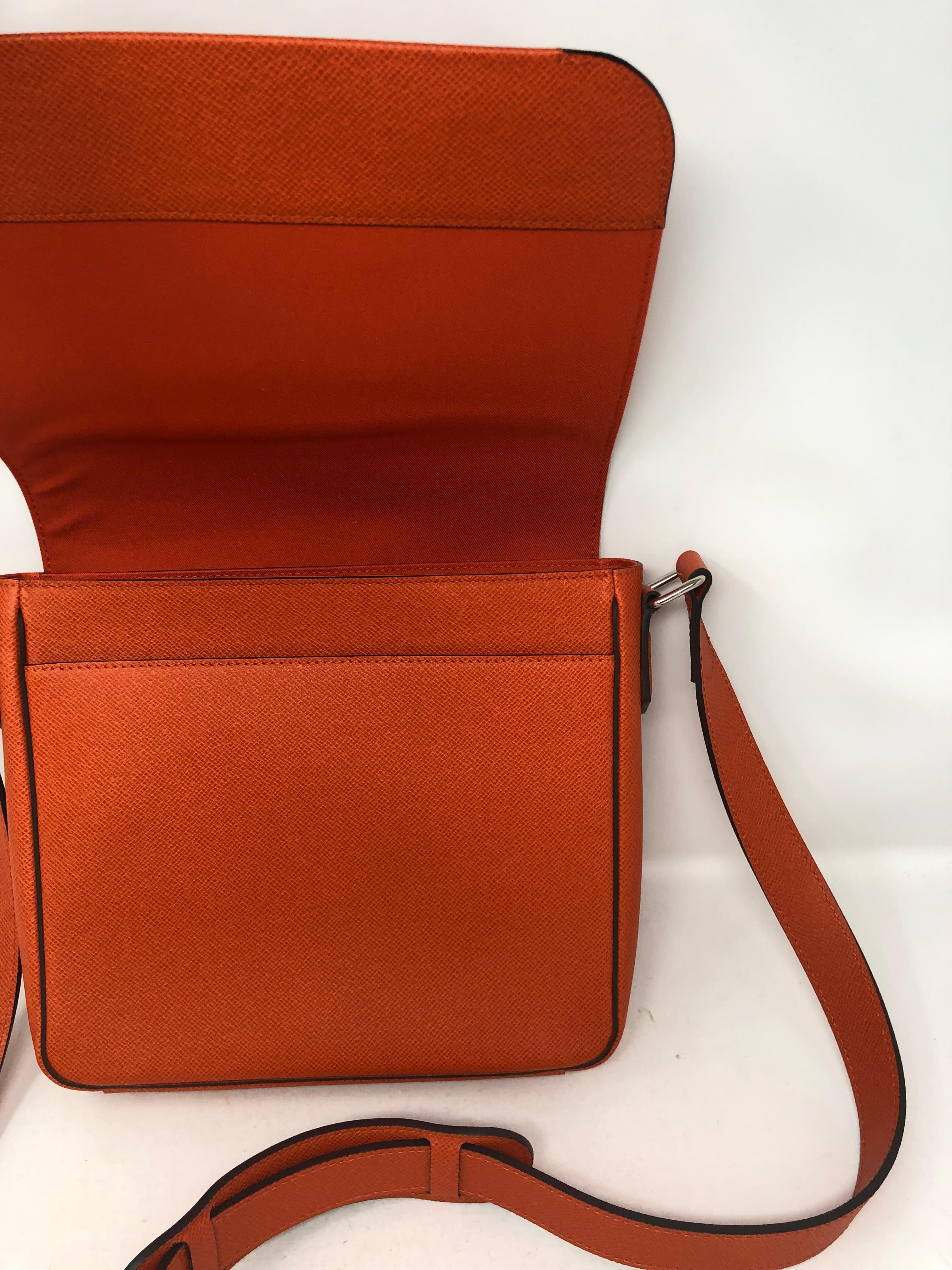 Louis Vuitton Orange Messenger Bag 1