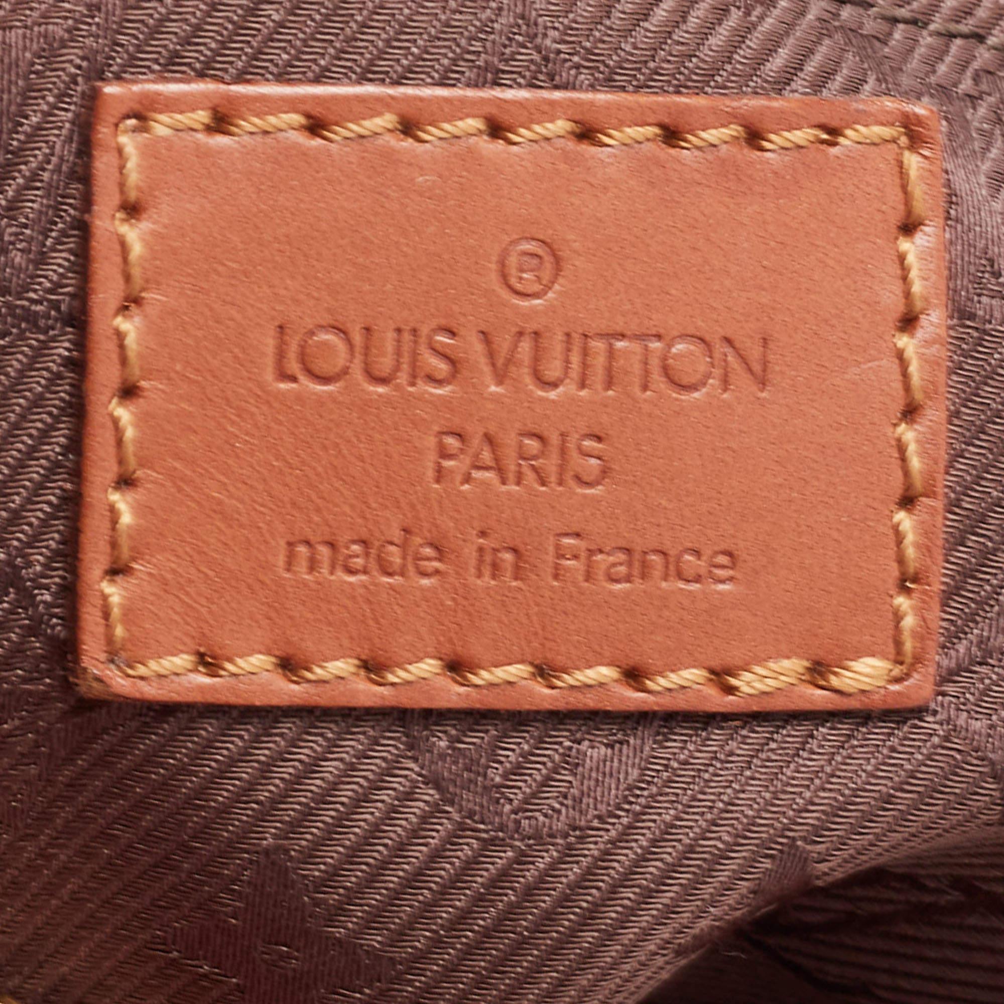 Louis Vuitton Orange Monogram Suede Limited Edition Onatah GM Bag 7