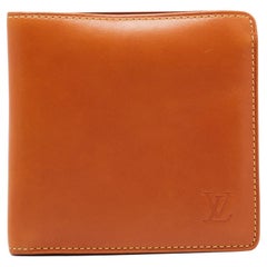 Louis Vuitton Orange Nomade Leather Marco Wallet Louis Vuitton