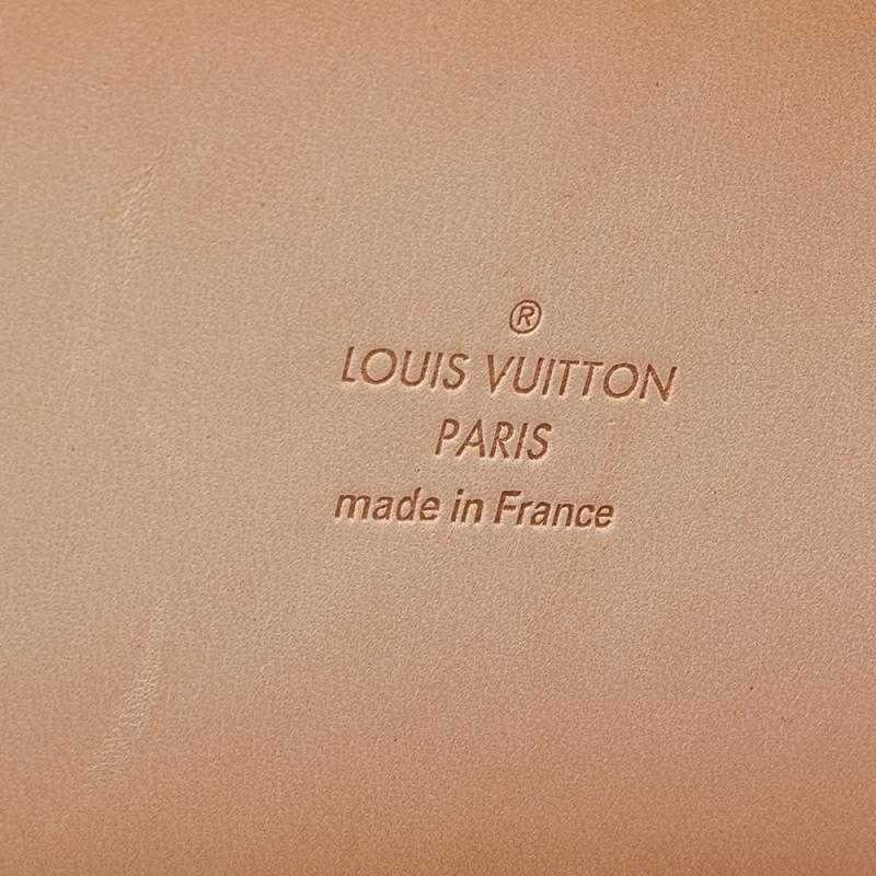 Women's Louis Vuitton Orange Patent Leather LV Initiales Wide Waist Belt 85CM