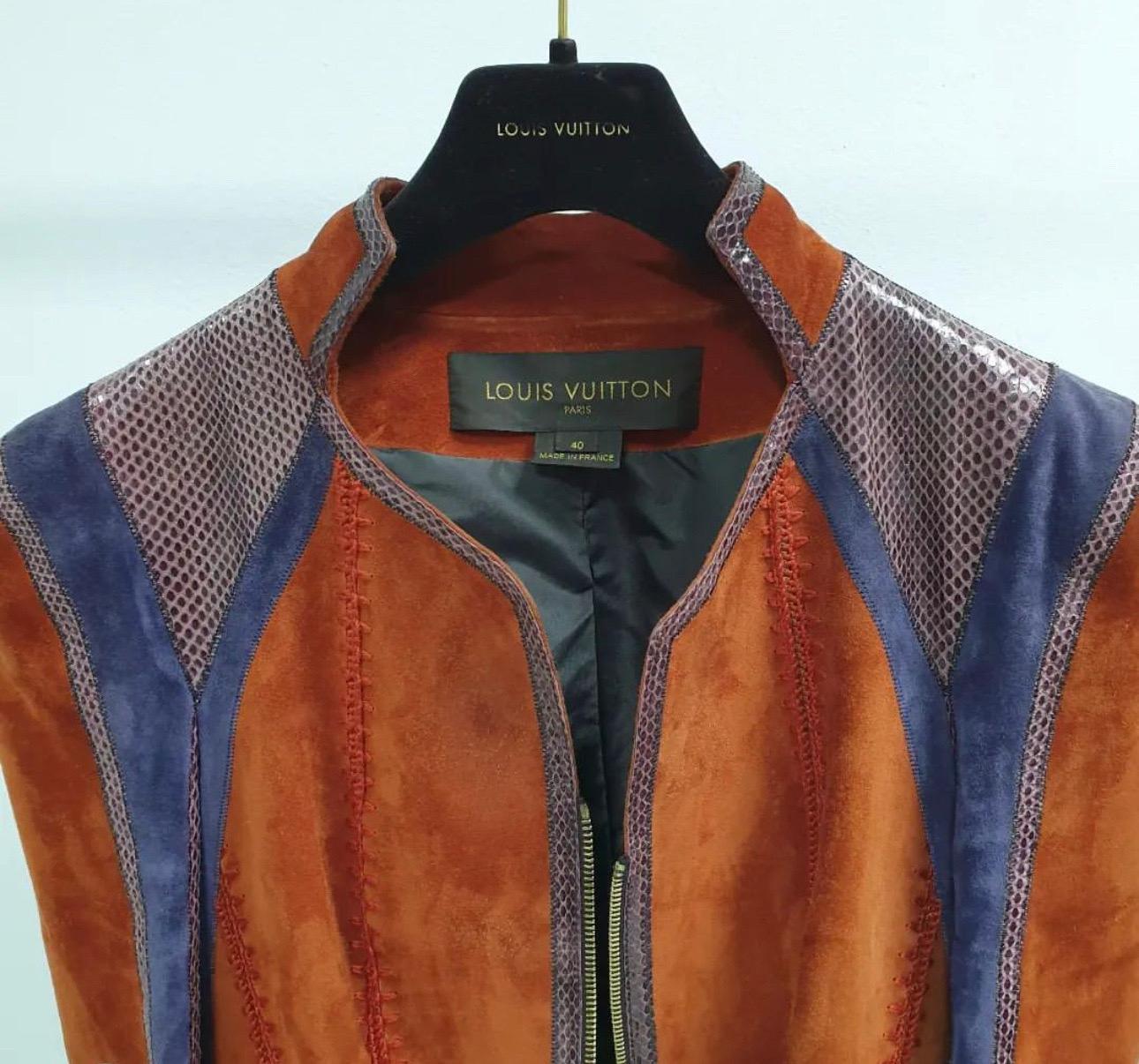 louis vuitton leather jacket