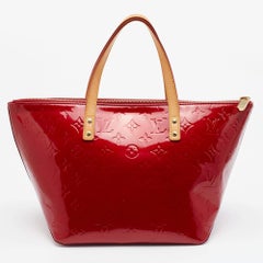 Louis Vuitton Orange Sunset Monogram Vernis Bellevue PM Bag