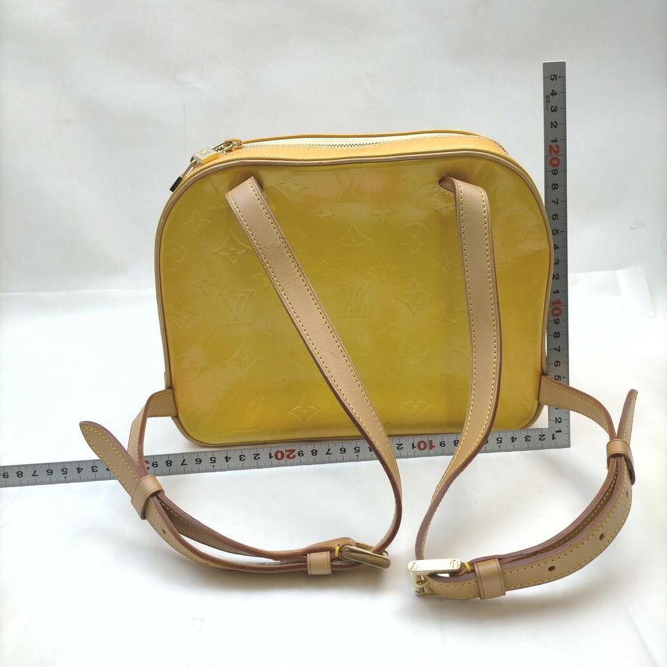 Louis Vuitton Orange-Yellow Monogram Vernis Murray Mini Backpack  862687 4
