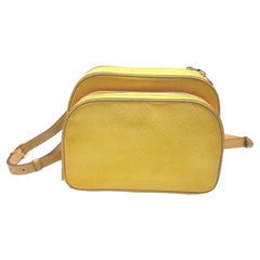 Louis Vuitton - Mini sac à dos Vernis Murray orange-jaune avec monogramme  862687