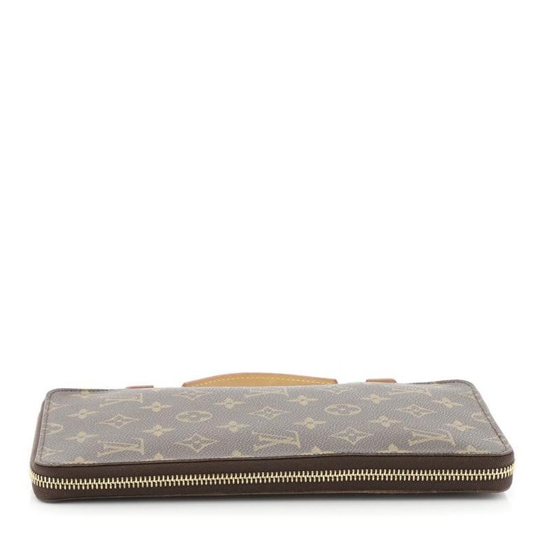 Louis Vuitton Zippy Organizer Clutch De Voyage Monogram Travel Wallet  Organizer