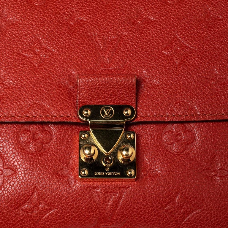Louis Vuitton Orient Monogram Empreinte Leather Fascinante Bag at 1stDibs