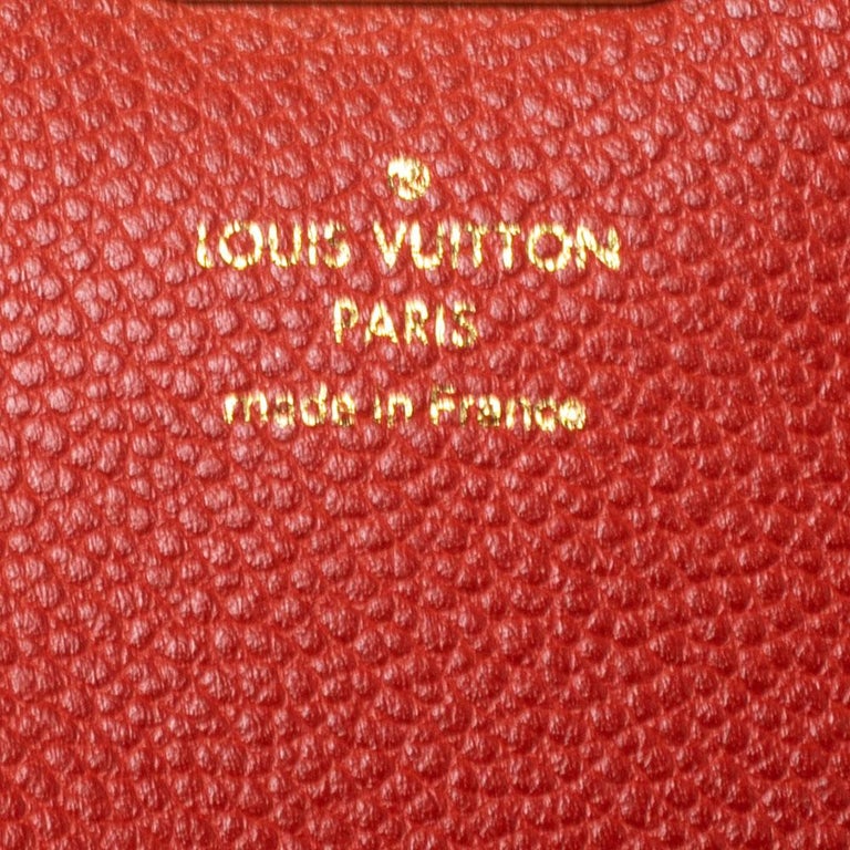 Louis Vuitton Louis Vuitton Red Orient Empreinte Fascinante Leather 2