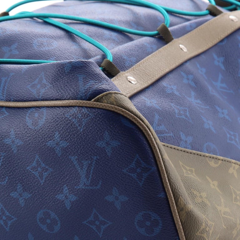 Louis Vuitton Blue Monogram Canvas Pacific Outdoor Backpack Louis