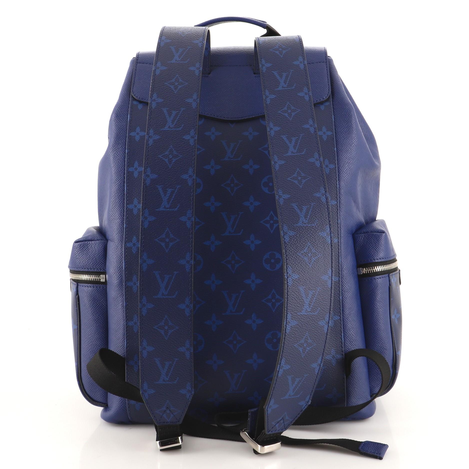 Purple Louis Vuitton Outdoor Backpack Monogram Taigarama