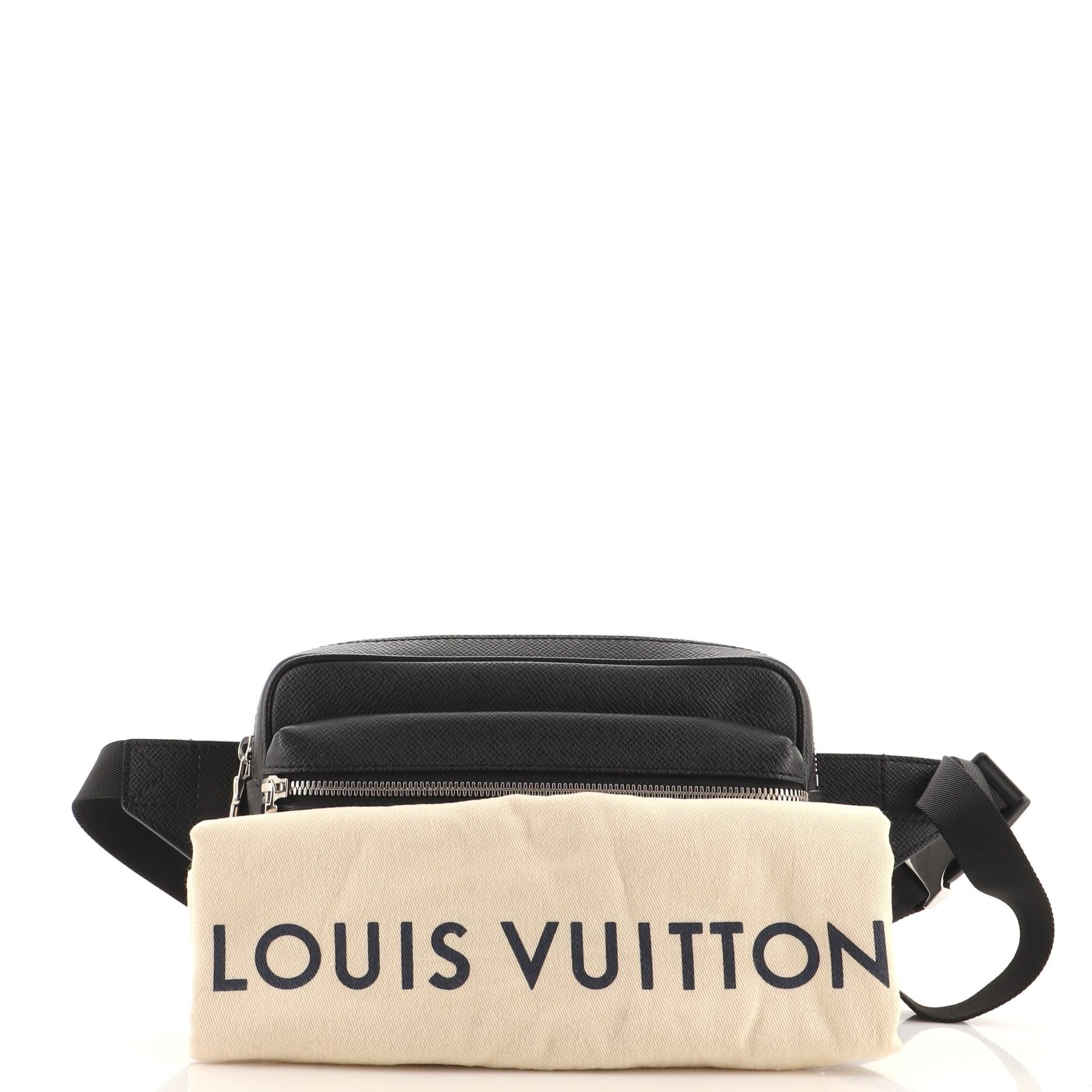 Louis Vuitton Outdoor BumBag Monogram Taigarama For Sale at 1stDibs