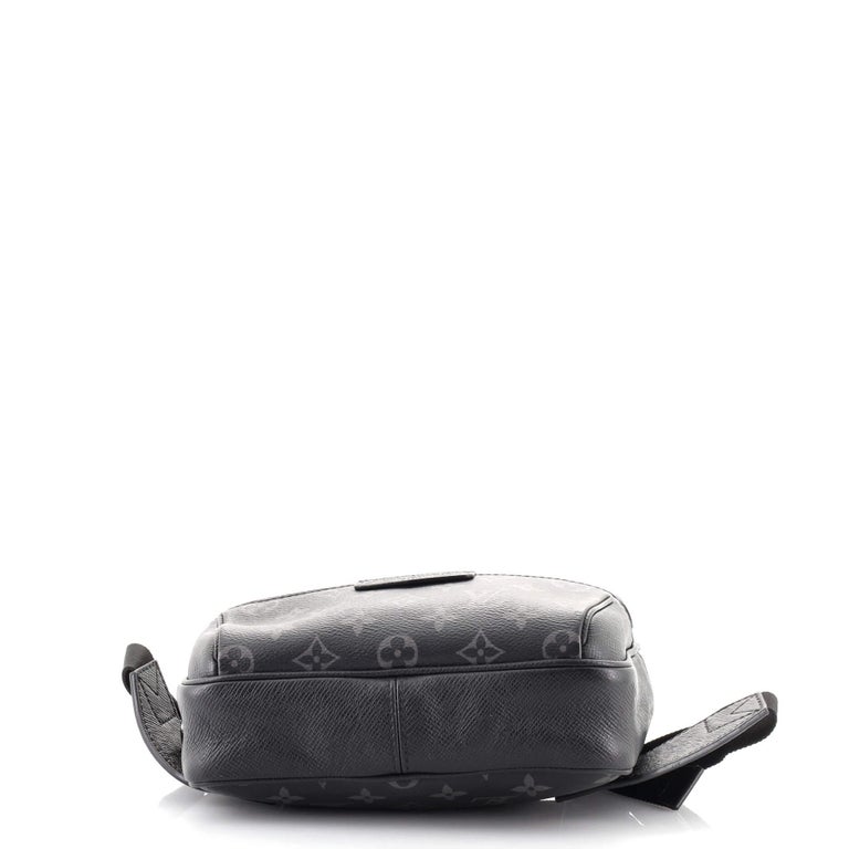 Louis Vuitton Outdoor Bumbag Monogram Eclipse Taiga Black in Taiga