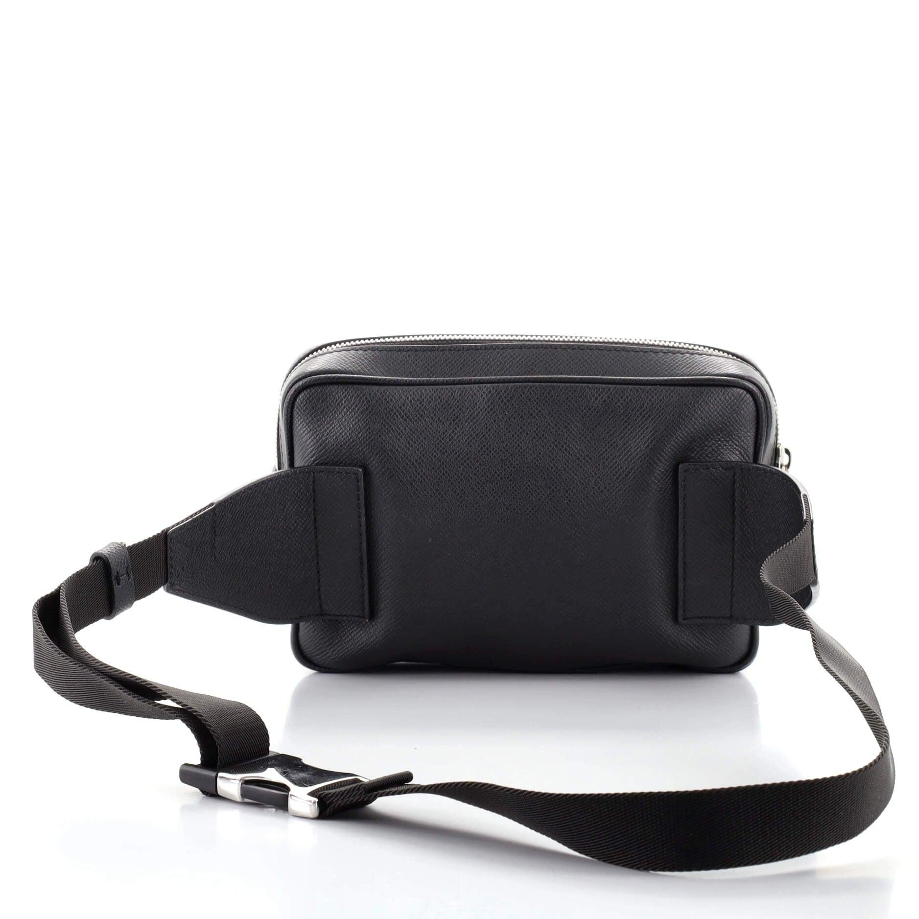 Louis Vuitton Outdoor Belt Bag Black Canvas/Leather for sale online