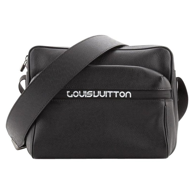 Louis Vuitton Outdoor Messenger Bag Monogram/Taiga Gunmetal Grey