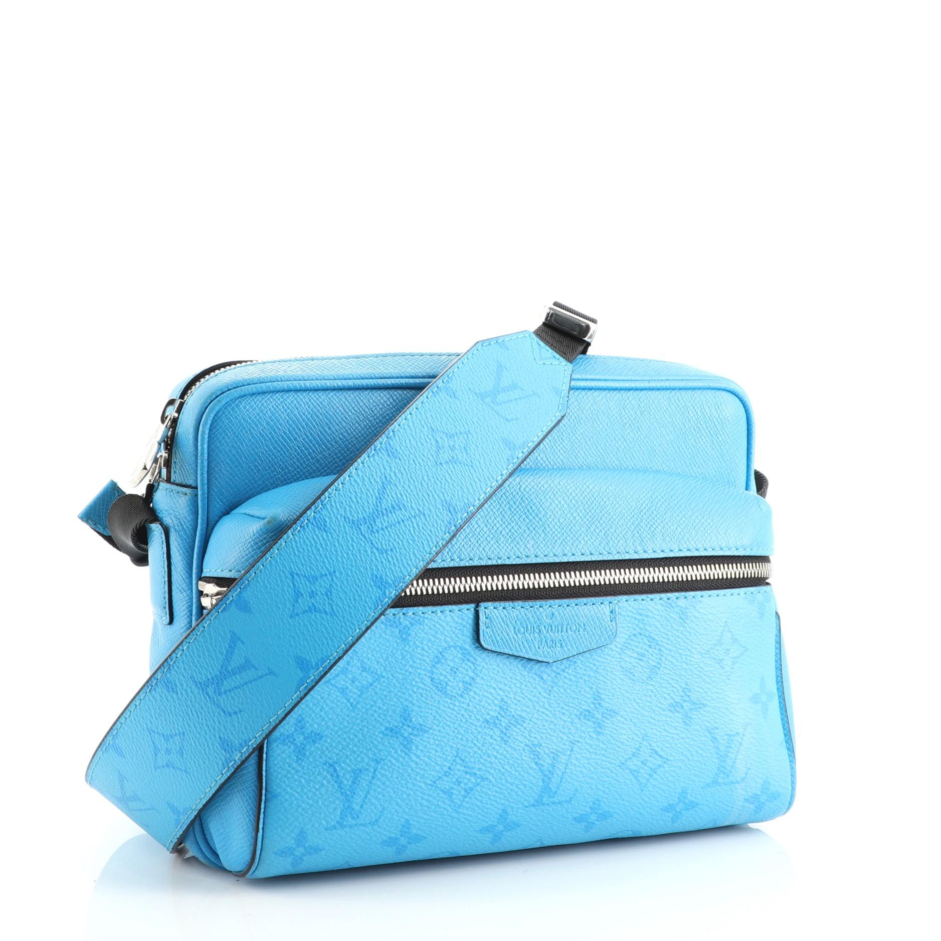 Outdoor Messenger Bag - Luxury Taigarama Blue