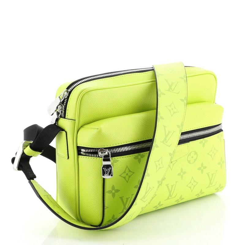neon green louis vuitton bag