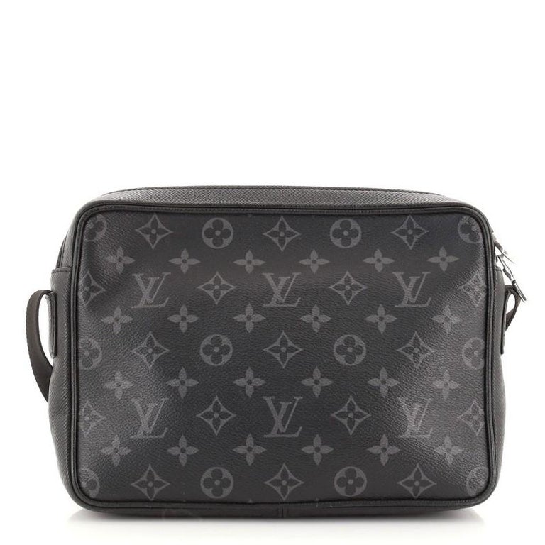 Louis Vuitton Outdoor Messenger Monogram Taigarama In Good Condition In New York, NY