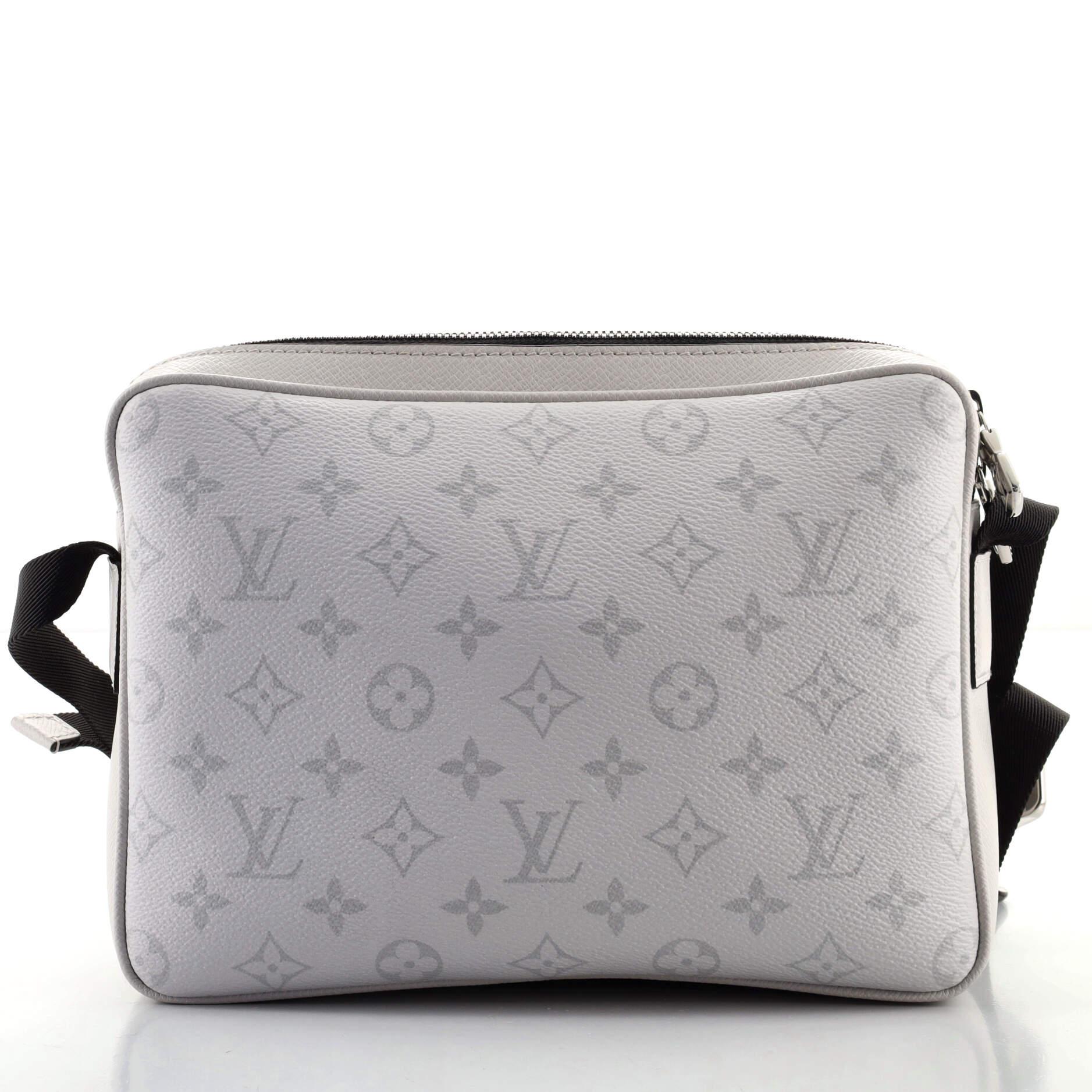 Louis Vuitton Outdoor Messenger Monogram Taigarama In Good Condition In NY, NY