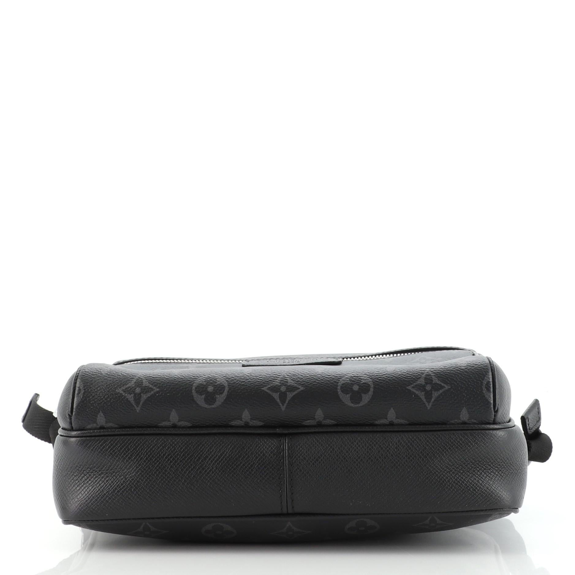 Louis Vuitton Outdoor Messenger Monogram Taigarama In Good Condition In NY, NY
