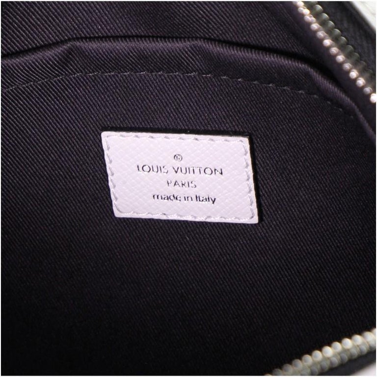 Authenticated used Louis Vuitton Louis Vuitton Outdoor Messenger PM Shoulder Bag M30243 Monogram Taigarama PVC Leather Antarctica Body, Men's, Size: (
