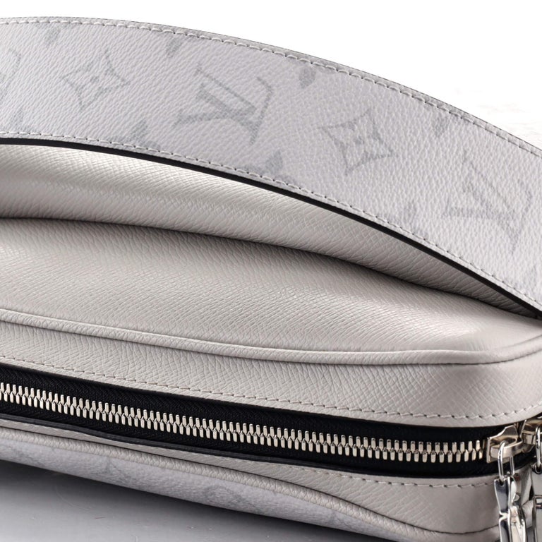 Louis Vuitton Grey Taiga Leather Monogram Taigrama Outdoor