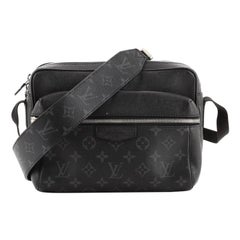 Louis Vuitton Black Taigarama Outdoor Flap Messenger Leather Pony-style  calfskin ref.927149 - Joli Closet