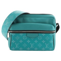 Louis Vuitton, Bags, Louis Vuitton Outdoor Messenger Monogram Taigarama  Blue