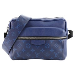 Louis Vuitton Messenger Outdoor Monogram PM Pacific in Coated Canvas with  Blue, Pink, Green, Gold and Silver Metallic - US