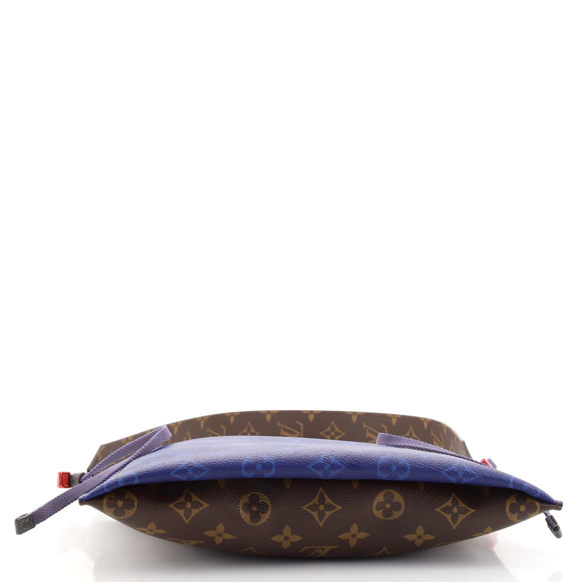 Women's or Men's Louis Vuitton Outdoor Pouch Limited Edition Monogram Pacific Canvas Medium