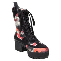 Louis Vuitton Overcloud Laureate Biker Boots Size IT 39.5