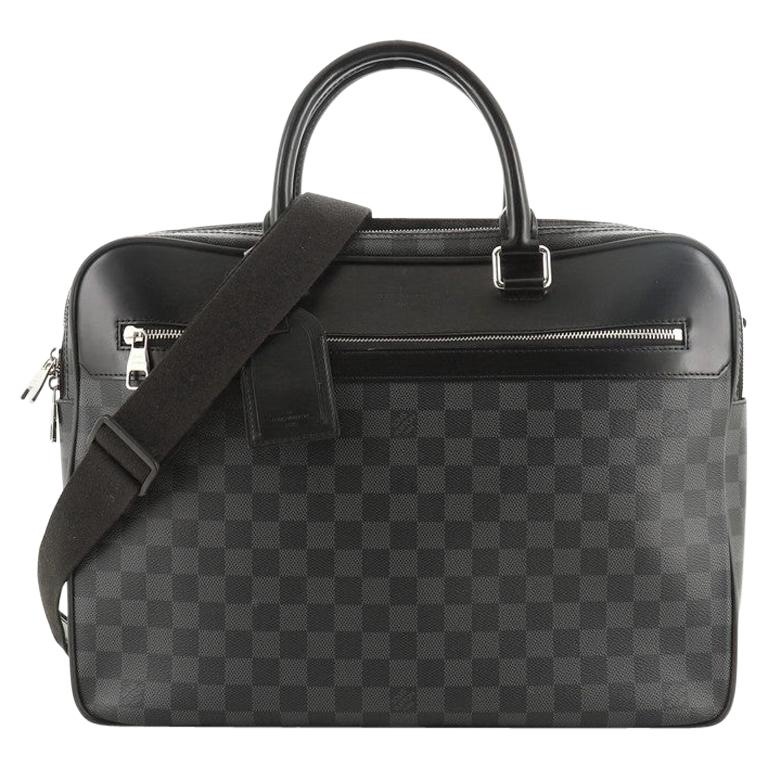  Louis Vuitton Overnight Handbag Damier Graphite