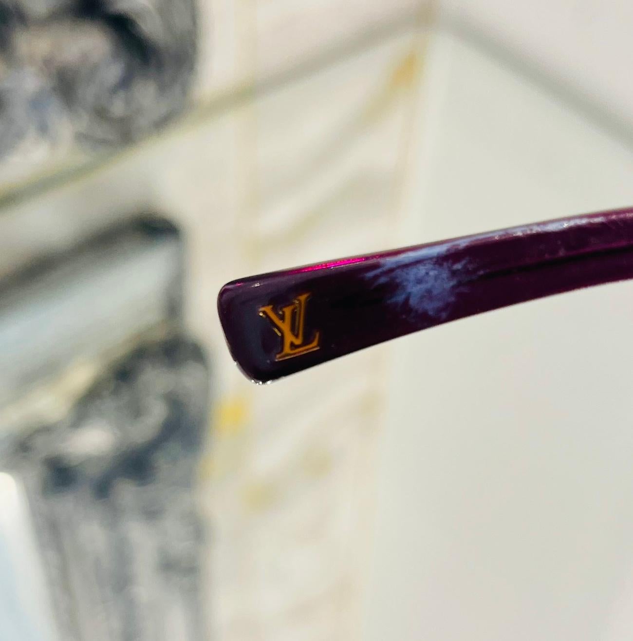 Louis Vuitton Oversized Sunglasses For Sale 6