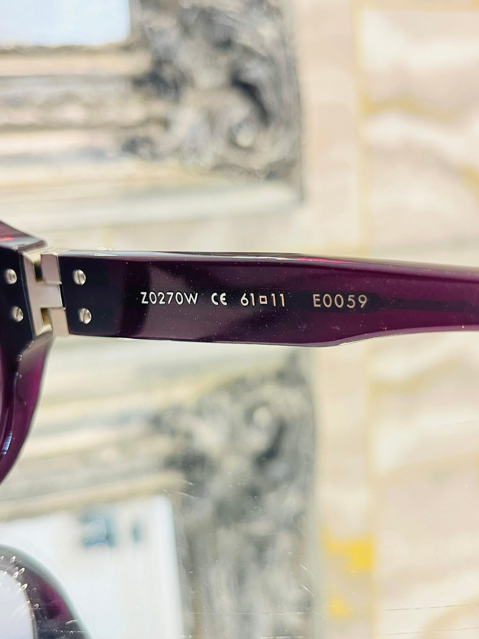 Louis Vuitton Sonnenbrille in Übergröße im Angebot 7